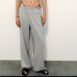 Linen Palazzo Pants
